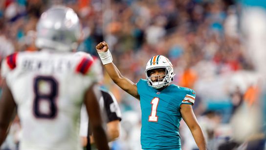 FINAL: Dolphins 33, Patriots 24 - New England dug 27-10 hole  taken at BSJ Headquarters (Patriots)